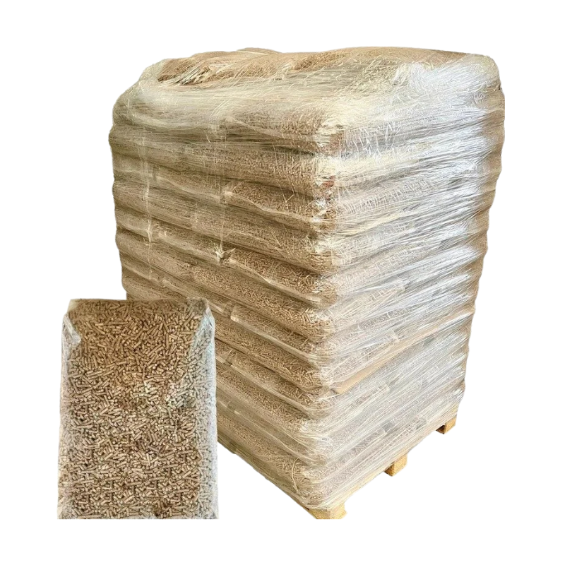 Eichenholzpellets Premium 6 mm – Palette 68 Säcke x 15 kg (1020 kg)