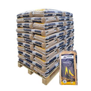 Nadelholzpellets ENplus A1 6 mm – Palette 66 Säcke x 15 kg