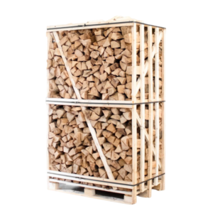 Kammergetrocknetes Buchenbrennholz gespalten 25 cm – 1,8 RM / 2,6 SRM Palette